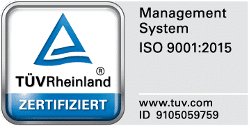 TÜVRheinland certifica ISO 9001-2015 Fink & Partner GmbH