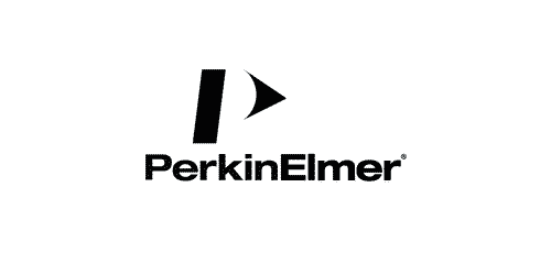 Logotipo de la empresa PerkinElmer ennegrecer